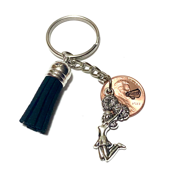 Choose from many color tassel options: green, teal, pink, yellow, red, purple, white, and black.