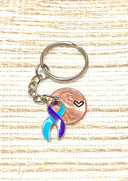 Suicide Prevention Heart Penny.