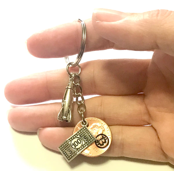 Our Lucky Penny Keychains are a 3" solution to find the right key fast!