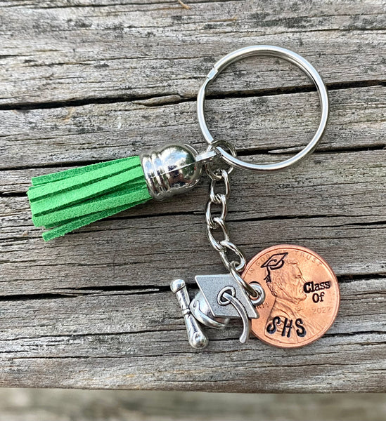 Class of 2022 Graduation Gift Lucky Penny Keychain